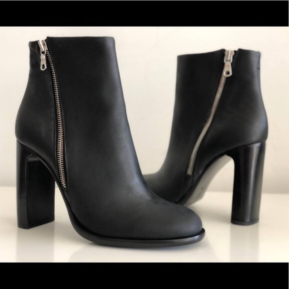 Rag & Bone Avery Leather Zipper Boot
